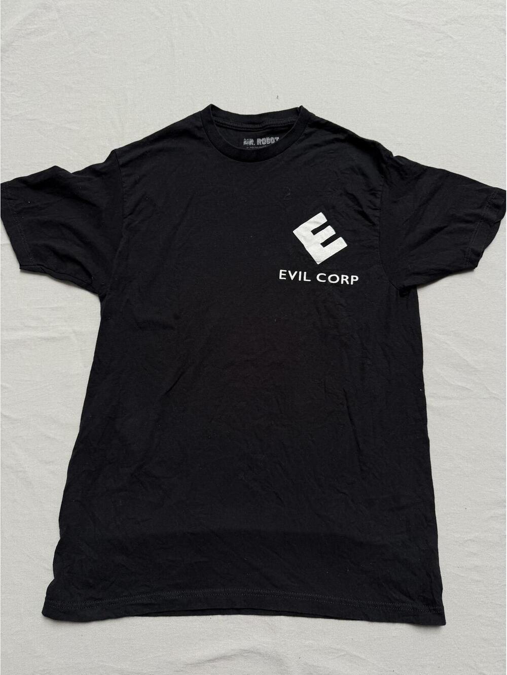 Mr Robot Tv Show T-shirt Evil Corp	Logo Tee - M